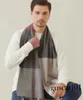 高級カシミアスカーフファッションウォームデザイナー冬のスカーフ170x30 cmブランドlレタープリントデザイナーマンとマダムスカーフ2色