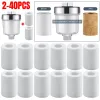 Purificatori Kit per depuratore per depuratori Cocina Filtro del rubinetto universale per bagno Filtro per la doccia per casa PP Cotton ad alta densità Pratica