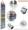 Stitch DIY Transparent Wallmounted Diamond Painting Storage Hanging Bag Diamond Mosaic Vinyl Roll Organizer Storage Bag Hanging Rack