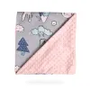 Stelt 158x100cm/100x80cmbaby unisex baby pluche mink deken winter pasgeboren thermische zachte fleece swaddle waddle wikkel beddenset katoenen quilt