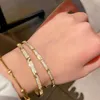 Bracelets de concepteur de luxe Boutique en ligne coréen jojo petit bracelet argent pur pour femmes