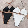 Bikini Diseñador de trajes de baño Swimwears para mujeres Sexy Swimsuit Women Bathing Traje de baño Bikinis Sexo Beque de moda Triángulo Triángulo Estampado Pool Fiests Sets