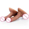 New Design Sexual Toys Female Masturbator 9.44 inches Big Dildo Realistic Dildo Soft Smooth Touching Silicon Dildo for Women