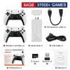 لوحات المفاتيح Game Game Console 4K TV عصا مع 64 جيجابايت/128 جيجابايت Emuelec 4.3 System Buildin 30000/40000 ألعاب لعشاق اللعبة الكلاسيكية