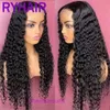 Welfare fund 5 * Water Deep Curly headband Human Hair Wig real human hair