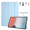 Tablet PC Cases Bags Coque para Pad Air 10.36 Caixa de comprimido com porta -lápis Clear Transparent Silicon Funda para tampa de ar da almofada
