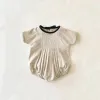 Pieces Toddler Infantil recém-nascido garotas macacão macacão de moda de macacão e roupas de sol com teto de cânhamo 1 roupas de peça