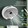 Altri elettrodomestici Nuovo ventilatore desktop pieghevole vibrazione testa elettrica ventola di ricarica portatile mini rumore basso vento forte vento a 3 marce