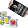 15 Grid Silicone Ice Cube Maker Easy-Release Square Shape Ice Cube Trays Molds Kitchen Bar Pub Wine Ice Blocks Maker Mold Tools