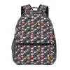 Bags Japanese Sushi Pattern Multifunction Backpack Classic Basic Water Resistant Casual Daypack for Travel with Bottle Side Pockets