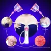 Enhancer Electric Brustmassage Instrument zur Verbesserung des schlagenden Geräts saugen Brust -T -Massage Vakuumvergrößerung Elektrische Körperpumpe