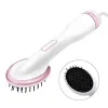 Dryer Electric hair comb 2 in 1 multi functional tourmaline ceramic hair dryer dry and wet 10 section adjustment anion straight