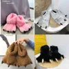 Brunes duvelu Plefants P avec CLS Unisexe Femmes hommes Animaux épais ouvrants Coton Chaussures en intérieur Hiver En peluche de sol T230712 LUSH