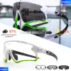 Sunglasses SCVCN Red Bule Photochromic Sunglasses MTB Road Cycling Glasses Men Women Sports Running Goggles UV400 Bike Bicycle Eyewear