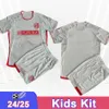 24 25 st.Louis Kids Kit voetbalshirts Klauss Nilsson Vassilev Alm Ostrak Totland Awland City Child Suit voetbal Shirts Shirts Short Sleeve Uniform