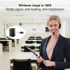 Telecamere Nuove Shidu UHF Microfono wireless auricolare MIC MIC SISTEMA PORTABILE Ricevitore a spina da 3,5/6,5 mm per altoparlanti dell'amplificatore vocale U8