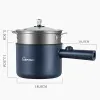 Multicookers 220V Mini Electric Cooker Multifunktion Allinone Pot Dubbelskikt Hushållens nudelkokare Nonstick Hot Pot Kitchen Tool