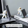 Astronaut Phone Phone Holder Holder Spaceman Scantina Decorazione Smartphone Fantetteria Ornamenti per gli appassionati di spazio 240418