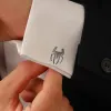 Links Wholesale Fashion Cufflinks, Beautiful Stainless Steel Spider Pattern Clothing Jewels as Gifts for Fathers and Boyfriends