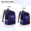 Рюкзак ноутбук уникальный aries Zodiac Sign Scine School Bag долговечный студент -девочка Travel Travel