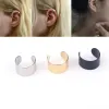 Brincos 1pcs punk rock Ear -brios de moda feminina CLIPE DE CARTILAGEM CUFF ERRO NO PIRINGCLIP SO