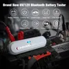 Para Konnwei BK100 BLUETOOTH 5.0 CAR MOTOCLO DE CAR TESTER DE BATERÍA DE MOTERACIÓN 6V 12V Analizador de batería 100 a 2000 CCA Herramientas de prueba de arranque de CCA