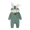 One-pièces Bunny Knit Raiper Nouveau-né bébé confort