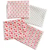 Tissu feuilles de fraise aiment l'impression numérique tissu pour les robes à coudre chemises bricolage faits à la main par un demi-mètre à coudre en tissu de coton