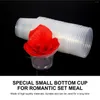 Candle Holders 100pcs Small Cups Durable Fine Good Useful Wind-proof Disposable Party Drinking