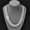 New 1mm Three Row Diamond Cuban Chain Trendy Hiphop Necklace Big Gold Dog