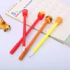 Pens 20pcs creativa gelato gel penne set patatine cola hamburger carina penna kawaii stazionamento studente neutrale penna cartone animato forniture per ufficio