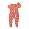 Pieces Bodysuits para bebês garotas de sono garoto recém-nascido garoto de manga comprida Paijama Cotton Rous
