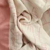 Conjuntos de algodão Muslin Throw Planta para sofá -cama Ar condicionado de verão Direita para crianças Coverlet de cama adultos colcha macia