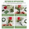 Dekorativa blommor Broscher Flower Magnet Stick Corsage Magnet Buckle Mount Wedding Bouquet Magneter