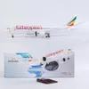 1130 Schaal 43cm Airplane 787 B787 Dreamliner Aircraft Ethiopian Airlines Model Lichtwiel Diecastharsvlak 240417