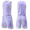 Fans zijn tops TEES NIEUW Aangepaste Basketball Jersey Kit Gedrukt Teamnaam Number Personalised Sportsuniform voor mannen Women Jeugd Sportkleding Big Size Y240423