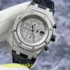 Ladies 'AP Armband Watch Royal Oak Offshore -Serie 26067BC Original Diamond Full Sky Star 18k Platinum Mens Watch 42mm