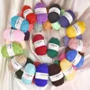 25G Soft Milk Cotton Knitting Garn Antipilling High Quality 4Py för Crochet Scarf Sweater Hat Doll Craft 240411