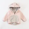 Coats Cartoon Newborn Baby Girl Coat 18 Months Toddler Girl Jackets Kids Outerwear Roupa Para Boy Clothes