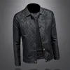 High Quality Designer Men's Suit Black Business Top Luxury Men's Jacket Jacket, Fashion Printed Jacket, Oversized Size M-5XL