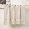 sets Baby Blankets Knitted Super Soft Newborn Cotton Swaddle Wrap Quilts Cute Unicorn Toddler Infant Stroller Bedding Sleeping Covers