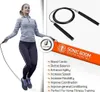 Jump Ropes High Speed ​​Heavy Heavy-Duty Jump Rope Steel Wire Bearing Steel Wire Racing Competition Fitness Outdoor Sport Självlåsande rep Y240423