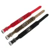 Collars Skull Spikes Dog Collar Collar Fashion Rivet Collar per animali domestici per cuoio per piccoli mediumi Labrador