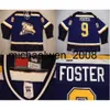 KOB WENG 2016 NOWOŚĆ DOSTAWY WHL Saskatoon Blades Jerseys Mens Womens Kids 9 Foster Ice Hockey Jerseys Gareit