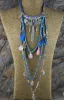 Necklaces Gypsy Statement Vintage Long Necklace Ethnic jewelry boho necklace tribal collar Tibet Jewelry