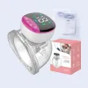 Enhancer New LCD Electric Wearable Breast Pump Automatic Handsfree Silent USB uppladdningsbar mjölkutdragare baby ammande BPA gratis