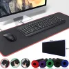 RESTS 1PC Large Maus -Pad 30*60 cm Computer Gaming Mousepad Naturkautschuker Gamer PC Schreibtischmatte verdickte Verriegelungskante Tastaturpolster