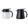 Hip Flasks 800Ml Large Capacity Double Wall Stainless Steel European Style Thermal Insulation Pot Portable Coffee Vacuum