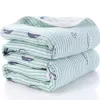 sets Baby Blanket 80*80CM Muslin Cotton 6 Layers Thick Newborn Swaddling Autumn Baby Swaddle Bedding Receiving blanket