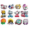 11Colors Halloween Game Princess Anime Charms Großhandel Kindererinnerungen Spiel Witzer Geschenk Cartoon Charms Schuhzubehör